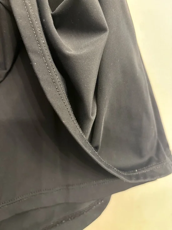 Pair of Flowy Butterfly Shorts in Black & Light Blue - Picture 9 of 16